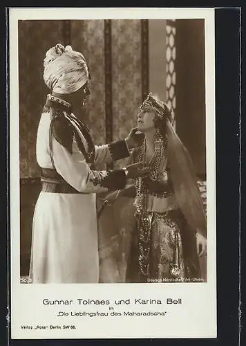 AK Gunnar Tolnaes und Karina Bell in Die Lieblingsfrau des Maharadscha
