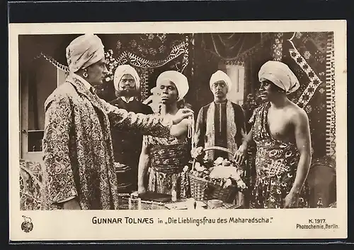 AK Die Lieblingsfrau des Maharadscha, Gunnar Tolnas in einer Filmszene