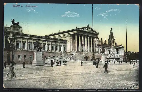 AK Wien, Partie am Parlament
