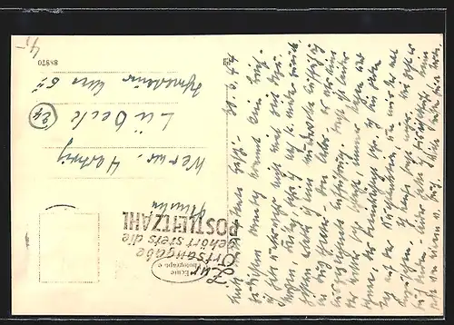 AK Wien, Strassenbahn vor dem Ring Parlament