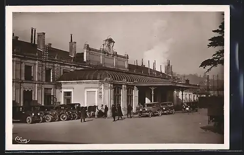 AK Poitiers, La Gare, Bahnhof