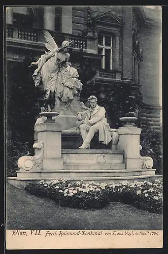 AK Wien, Ferd. Raimund-Denkmal