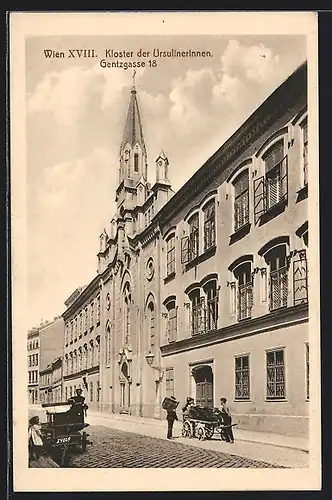 AK Wien, Kloster der Ursulinerinnen, Gentzgasse 18