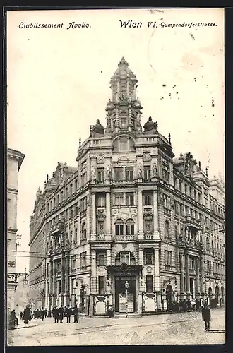 AK Wien, Etablissement Apollo, Gumpendorferstrasse