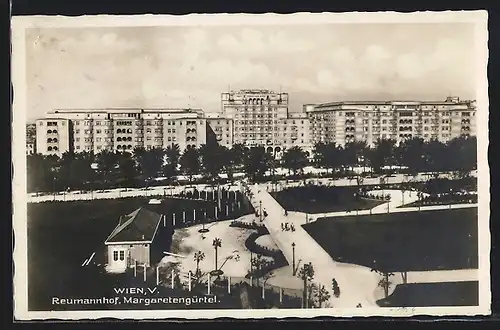 AK Wien, Wien, Reumannhof, Margaretengürtel, Architektur