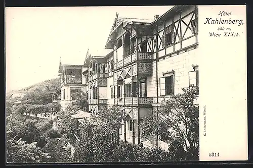 AK Wien, Hotel Kahlenberg