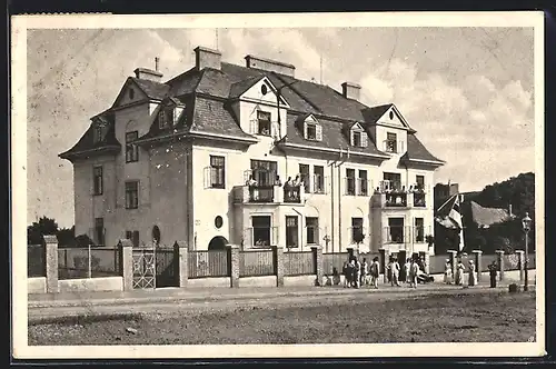 AK Wien, Genesungsheim für kriegsverletzte Eisenbahner, Hohenwartplatz 5-6