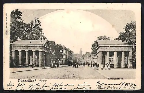 AK Düsseldorf, Ratingerthor, Strassenpartie