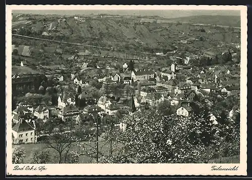 AK Bad Orb /Sp., Teilansicht aus der Vogelschau