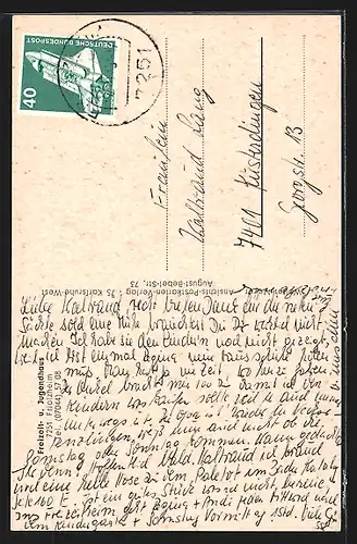 AK Friolzheim, Freizeit- und Jugendhaus