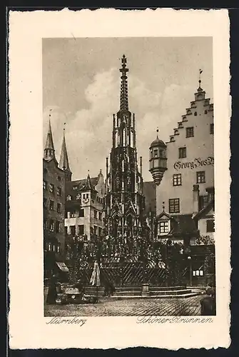 AK Nürnberg, Schöner Brunnen
