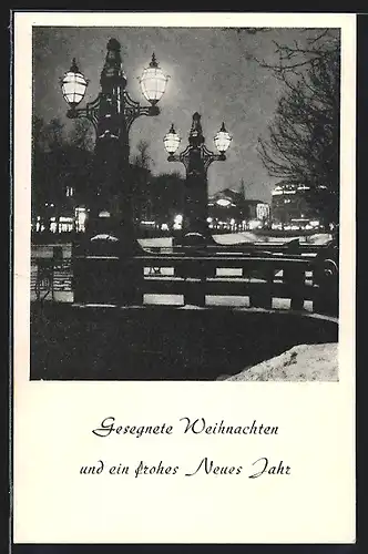 AK Düsseldorf, Weihnachtsstimmung auf der Kö