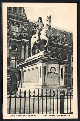 AK Düsseldorf, Jan Welm am Rathaus