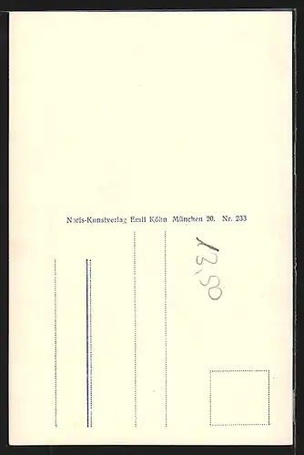 AK Stuttgart, Partie an der Stadtmauer