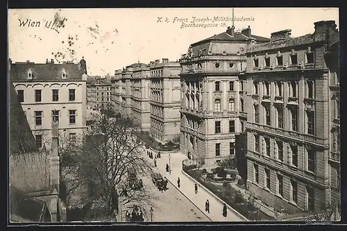 AK Wien, K.k. Franz-Joseph-Militärakademie, Boerhavegasse 15