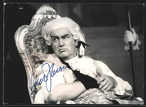AK Opernsänger Kurt Moll-Ochs mit original Autograph