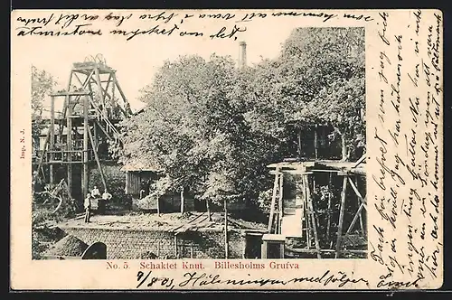 AK Billesholm, No. 5. Schaktet Knut, Grufva