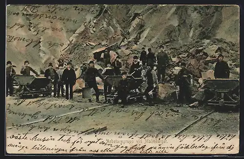 AK Malmberget, Arbetaregrupp vid Malmberget