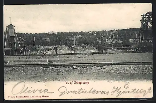 AK Grängesberg, Vy af Grängesberg
