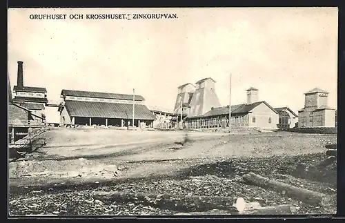 AK Zinkgrufvan, Grufhuset och Krosshuset