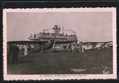 AK Boulogne-sur-mer, Alprecht, Aéroport