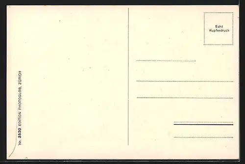 AK Schaffhausen, Strassenpartie mit Kirche in der Oberstadt