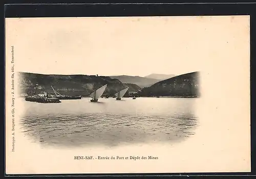 AK Beni-Saf, Entree du Port et Depot des Mines