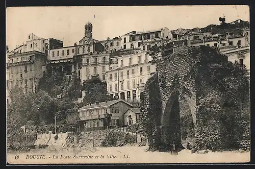 AK Bougie, La Parte Sarrazine et la Ville