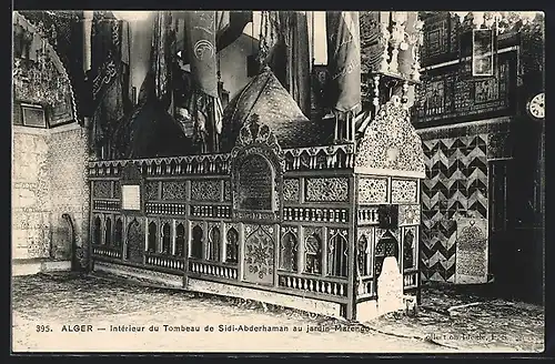 AK Alger, Interieur du Tombeau de Sidi-Abderhaman
