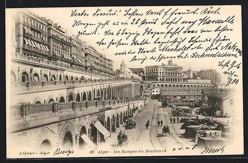 AK Alger, Les Rampes du Boulevard