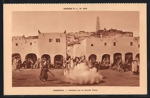 AK Ghardaia, Fantasia sur la Grande Place