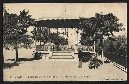 AK Oran, Place de la Republique, Kiosque de la musique