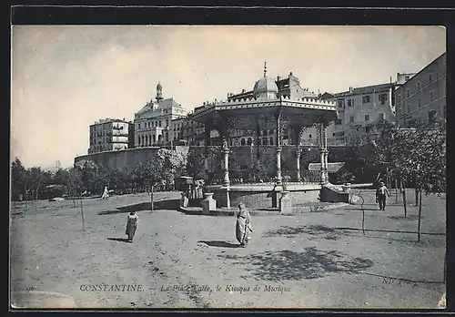 AK Constantine, La Place Valee, le Kiosque de Musique