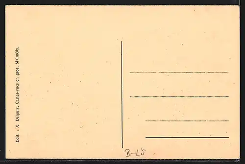 AK St. Vith, Rue du Moulin, Strassenpartie