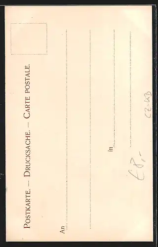 AK Karlsbad, Gasthaus Blümlein