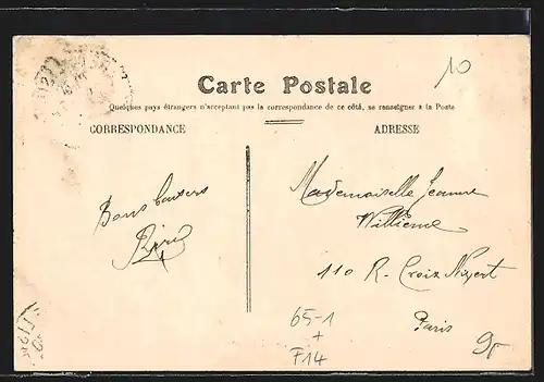 AK Lisieux, La Gare, Bahnhof