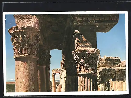 AK Baalbek, Bacchustempel, Architrav