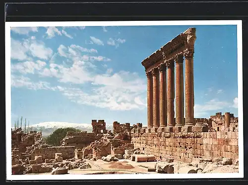 AK Baalbek, Temple de Jupiter, Les Six Colonnes