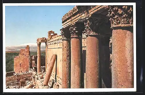 AK Baalbek, Temple de Baccchus, Coté méridional