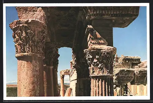 AK Baalbek, Bacchustempel, Architrav