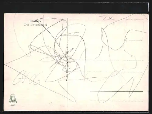AK Baalbek, der Venustempel