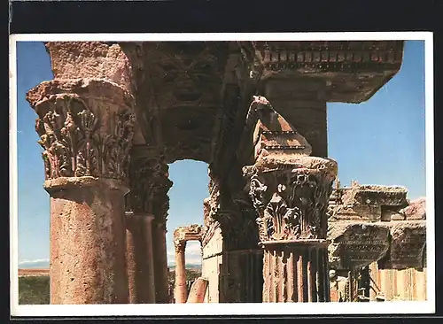 AK Baalbek, Bacchustempel, Architrav