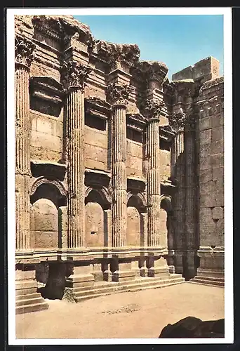 AK Baalbek, Temple de Baccchus, Intérieur