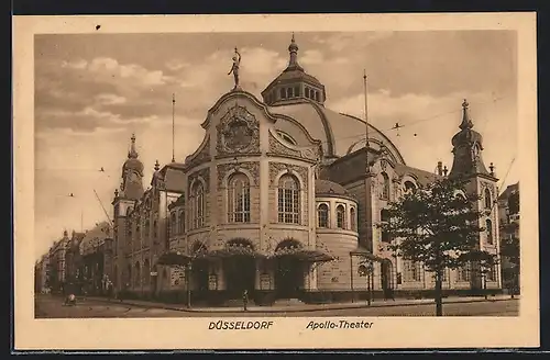 AK Düsseldorf, Blick auf Apollo-Theater