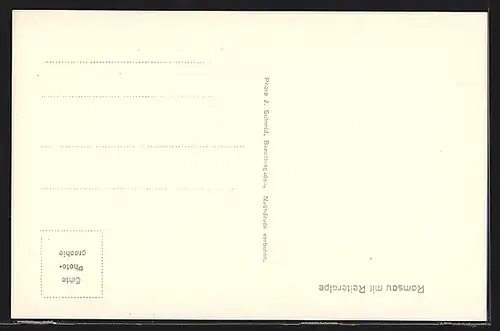 AK Ramsau, Kirche am Fluss mit Reiteralpe