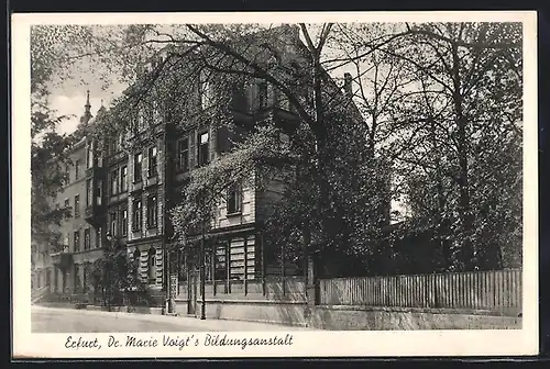 AK Erfurt, Dr. Marie Voigt`s Bilgungsanstalt