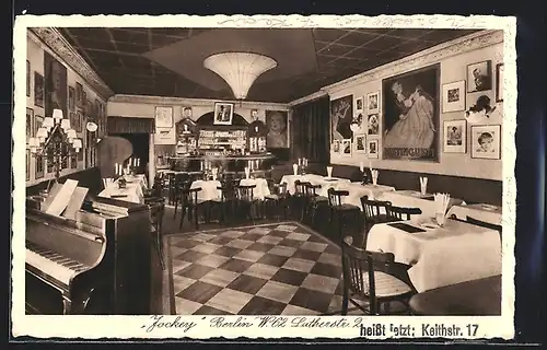 AK Berlin-Schöneberg, Gasthaus Jockey, Lutherstrasse 2
