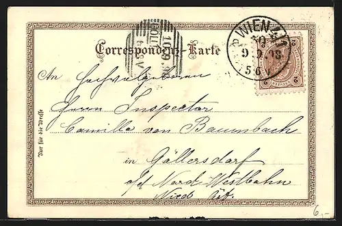 Lithographie Wien, Maximiliansplatz