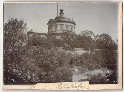 Fotografie M. L. Carstens, Hamburg, Ansicht Turku, Blick auf das Vartiovuori Observatory