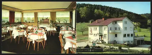 Klapp-AK Selbach /Murgtal bei Baden-Baden, Restaurant Pension Jägerhof